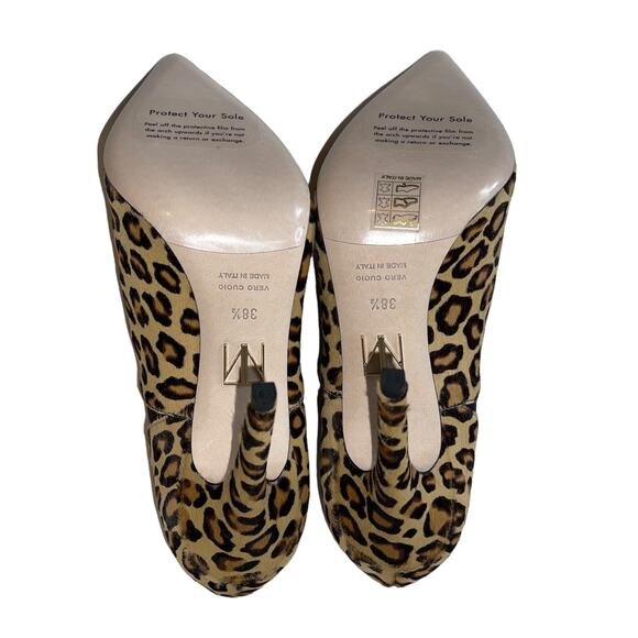 New NWT Tamara Mellon League Leopard Pumps Heels Size 38.5 - Picture 5 of 9